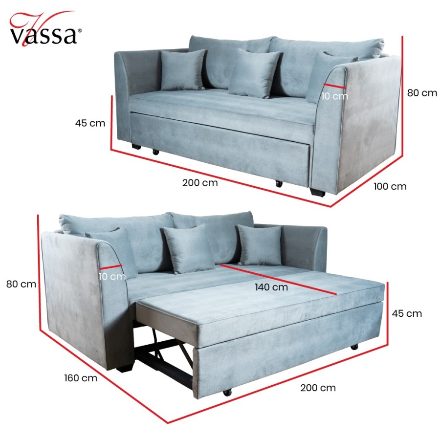SOFABED / AGNESIA SOFA BED / VASSA SOFA