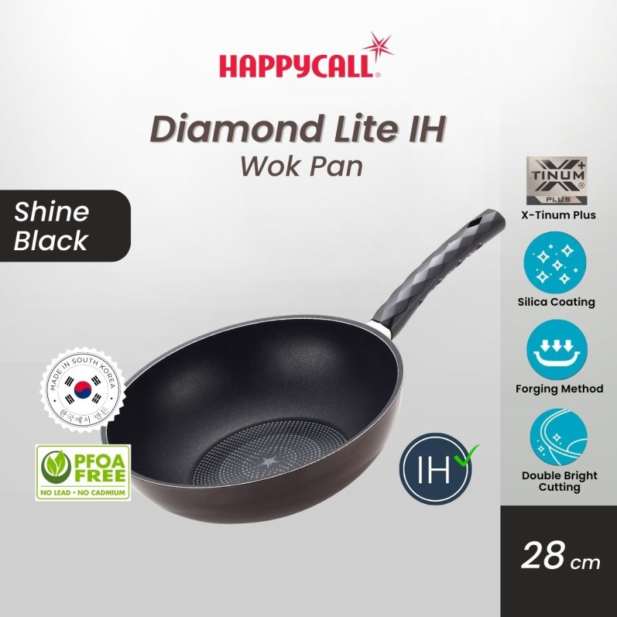 HAPPYCALL DIAMOND LITE IH WOK 28CM