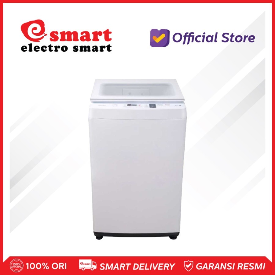 TOSHIBA Mesin Cuci Top Loading 8kg AW-M901BN(WW)