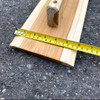 plesteran kayu jati asli 80cm raskam