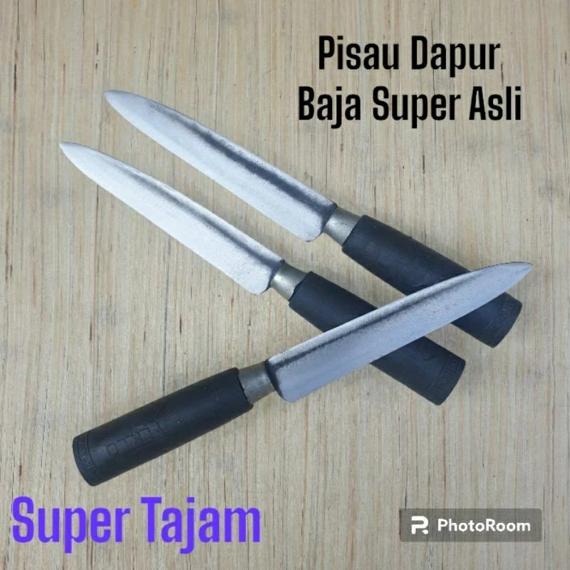 pisau daging super tajam baja hss 