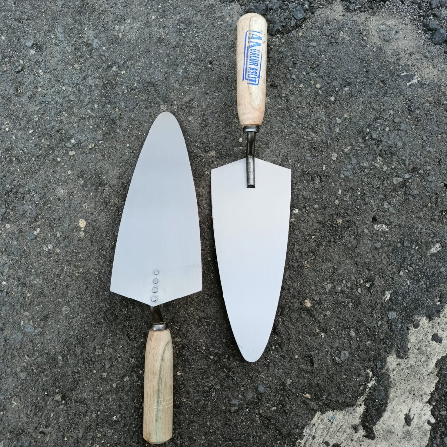 cetok galur sendok semen baja 25 cm paku 4