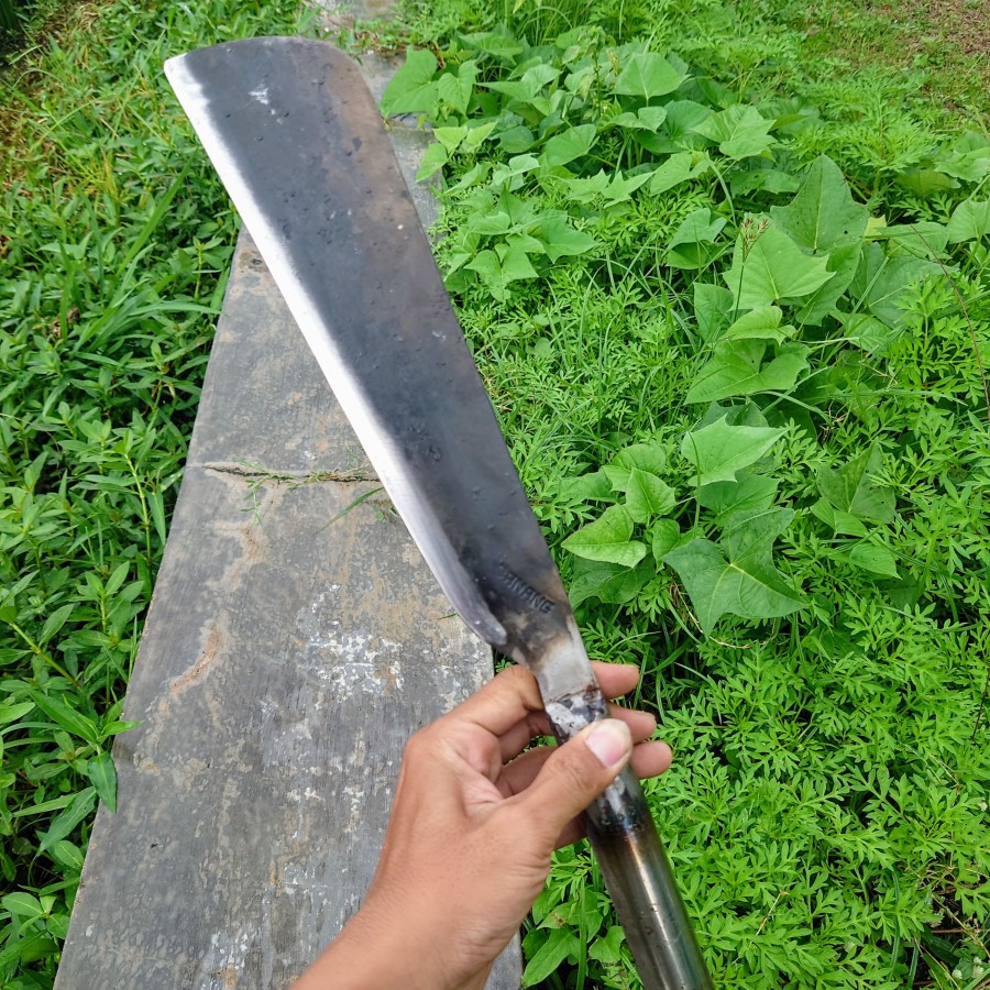 bendo baja sepuhan tua gagang besi anti coplok