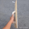Plesteran Kayu jati asli raskam acian 35 cm dan 45 cm sudu trowel
