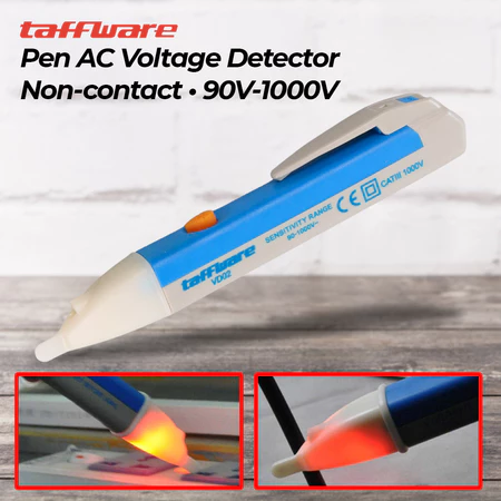 Test Pen Non Contact 90-1000v Tespen Listrik AC Alarm Detect TFW-VD02B
