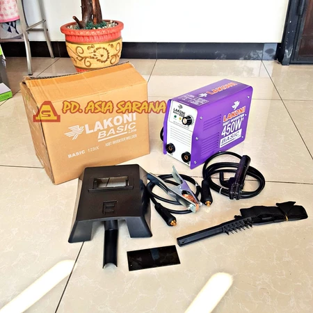 Mesin Las Listrik 450W Lakoni Basic 123ix / Welding Inverter 120A