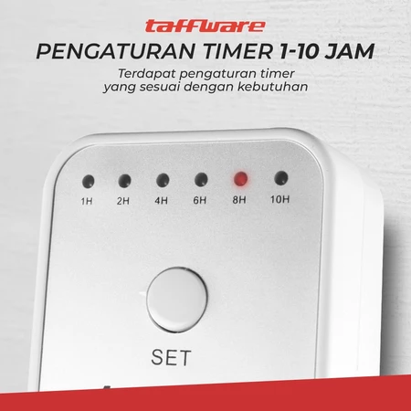 Stop Kontak Timer 6 Program Waktu Programmable Switch 230V 16A Colokan W03