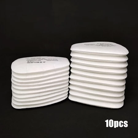 [PACK] Filter Masker Gas Respirator Cotton 5N11 KN95 6200 Kapas Saring