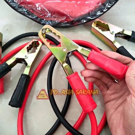 Kabel Jumper Aki 500A Emergency Mobil 2 Meter Doziro Battery Accu