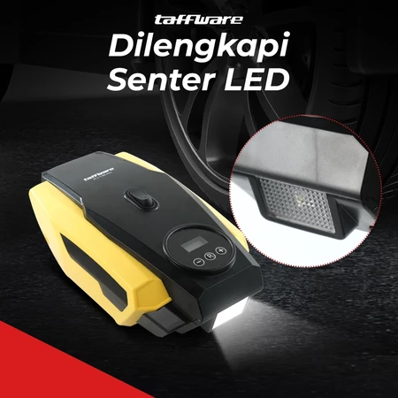 Air Inflator 50psi Pompa Angin Kompresor Ban Mobil Portable Elektrik ATJ-1166