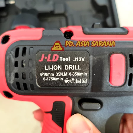 Cordless Drill 12v Set J12V JLD 29pcs Mesin Bor Baterai Tangan Cas