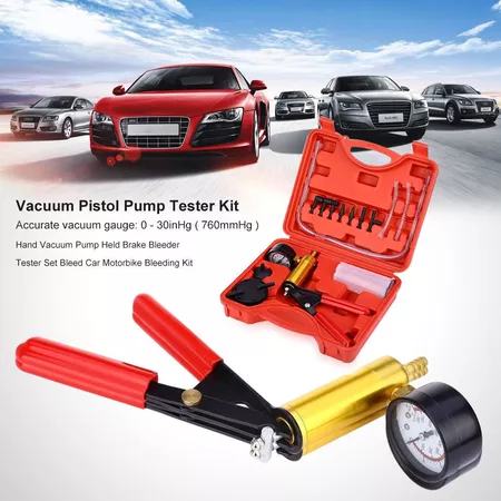 Pistol Vakum Kuras Minyak Rem Mobil ABS Vacuum Brake Bleeder Kit WLXY