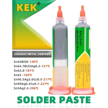 Cairan Pasta Timah Solder 183°C Welding Flux Minyak Grease Lead Free NC-558-ASM