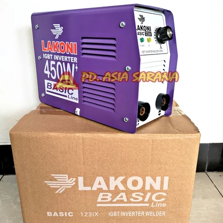 Mesin Las Listrik 450W Lakoni Basic 123ix / Welding Inverter 120A