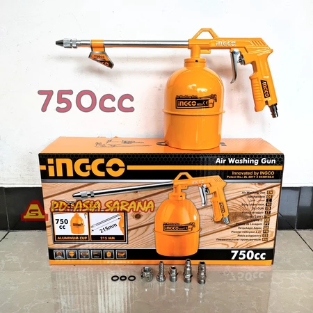 Engine Cleaning Gun 750cc INGCO AWG1001 Air Washing Mesin Speed Solar