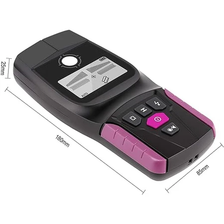 Wall Scanner Deteksi Jalur Kabel Detektor Logam Kayu Pipa LCD WS-120