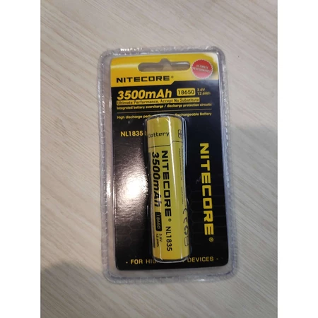Baterai 18650 Li-ion 3500mAh 3.6V NITECORE NL1835 Rechargeable Battery
