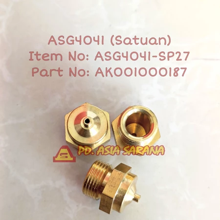 Nozzle Kuningan HVLP ASG4041-SP-27 INGCO Air Spray Gun Cat AK001000187