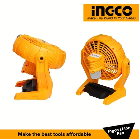 Kipas Angin Baterai 7" Inch 12v INGCO CFALI1207 Cordless Fan Volt S12