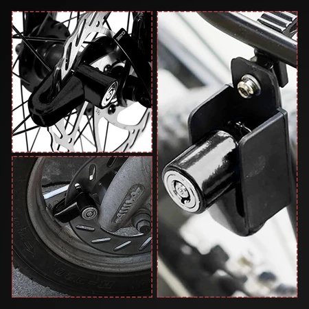 Gembok Cakram Sepeda Motor Moped Disc Brake Ban Velg Roda Padlock MC2