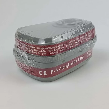 Refill Catridge Filter 2pcs Masker Gas Respirator 6200 Mask Industrial