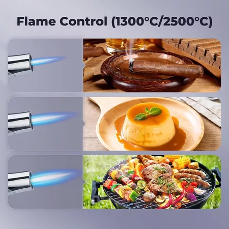 Flame Gun Torch BBQ Butane Portable Kepala Gas Api Pemantik Blow BS-401