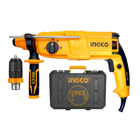 Rotary Hammer 26mm Impact Drill Set INGCO RGH9028-2 Mesin Bor Beton