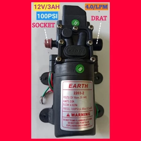 Paket Mini Steam Cuci Motor AC 12V 3A Set / Mesin Stim Mobil 100 Psi