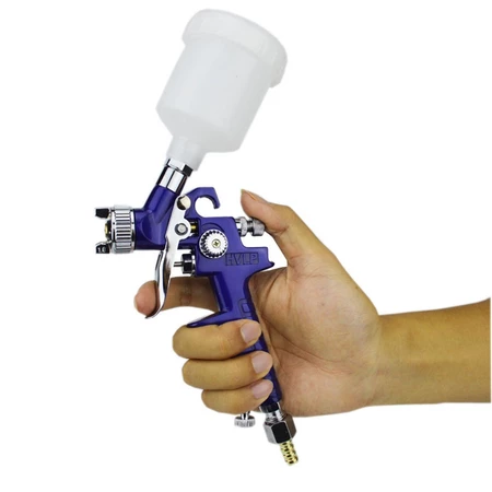 Mini Spray Gun HVLP 1mm Taffware Semprot Angin Cat Tabung Atas H2000