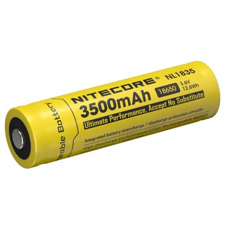 Baterai 18650 Li-ion 3500mAh 3.6V NITECORE NL1835 Rechargeable Battery