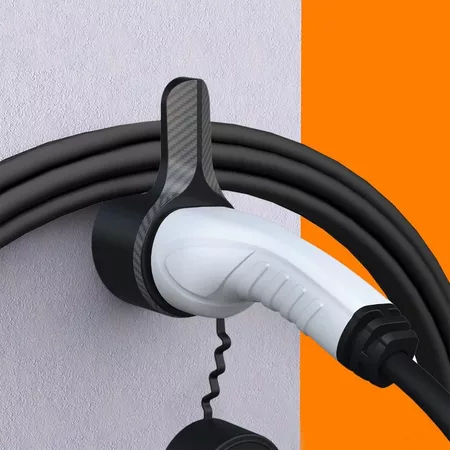 Bracket Gantungan Type 2 EV Charger Mobil Listrik Holder Hanger Hook Waterproof GW2
