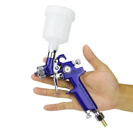 Air Spray Gun HVLP 0.8mm Semprot Cat Angin Mini Tabung Atas TFW-H2000
