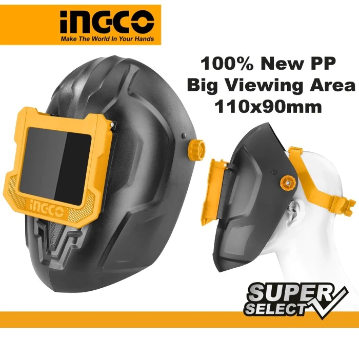 Welding Mask (2 in 1) Buka Tutup INGCO WM128 Topeng Kedok Helm Las