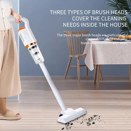 Cordless Vacuum Cleaner 2 in 1 Portable Baterai Mesin Penyedot Debu Hisap HY-118