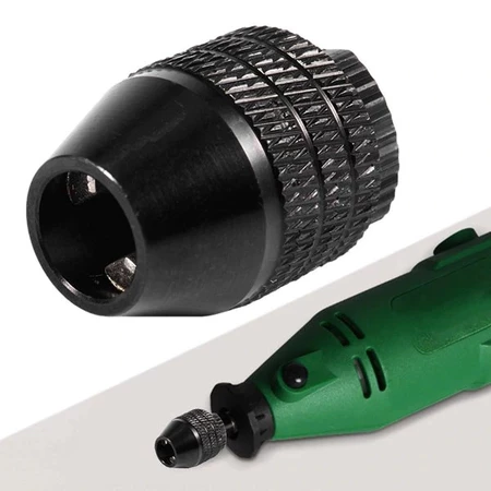 Chuck Kepala Bor Mini Die Grinder Tuner Hex Adaptor 0.3-3.5mm XZANTE
