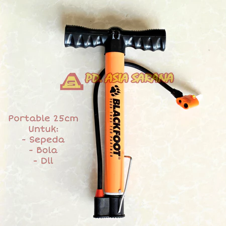 Pompa Ban Mini Sepeda 25cm Blackfoot / Hand Pump Bicycle Serbaguna