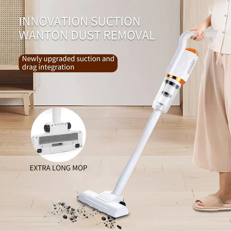 Cordless Vacuum Cleaner 2 in 1 Portable Baterai Mesin Penyedot Debu Hisap HY-118