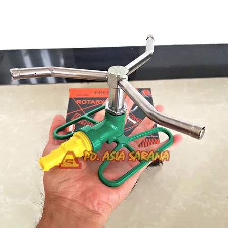 Rotary Water Sprinkler Rumput Freed / Shower Taman Putar Irigasi Air