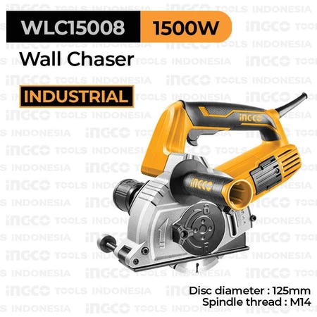 Wall Chaser Grinder INGCO WLC15008 Mesin Bobok Ukir Jalur Pipa Tembok
