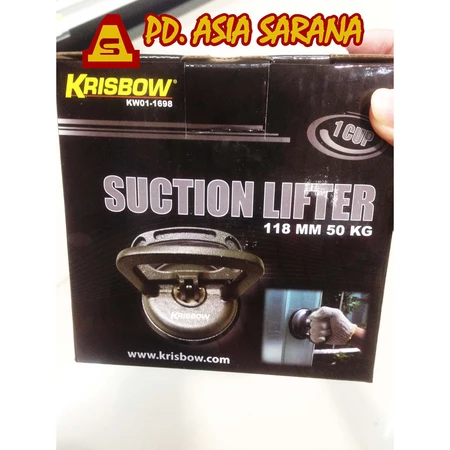 Suction Lifter 1 Cup (50Kg) / Kop Kaca 1 Kaki