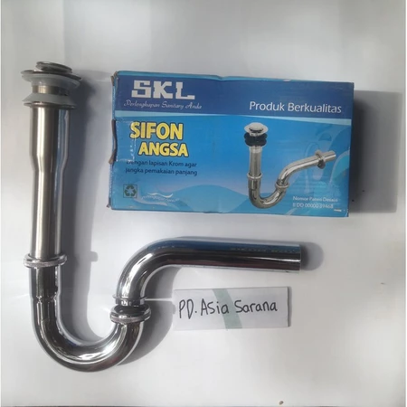 Sifon Angsa Pencet SKL / Leher Angsa Afur / Pembuangan Air Westafel