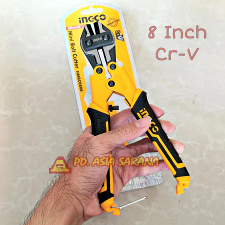 Bolt Cutter 8" Inch INGCO HMBC0808 Gunting Jari Jari Mini Kawat Sling