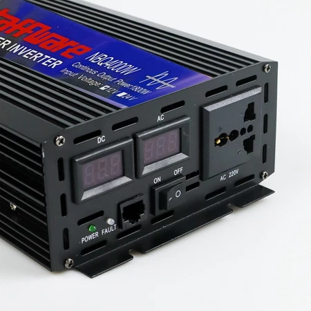 Car Power Inverter 4000W DC 12V To AC 220V Pure Sine Wave Watt NBQ4000W