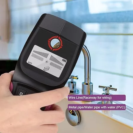 Wall Scanner Deteksi Jalur Kabel Detektor Logam Kayu Pipa LCD WS-120