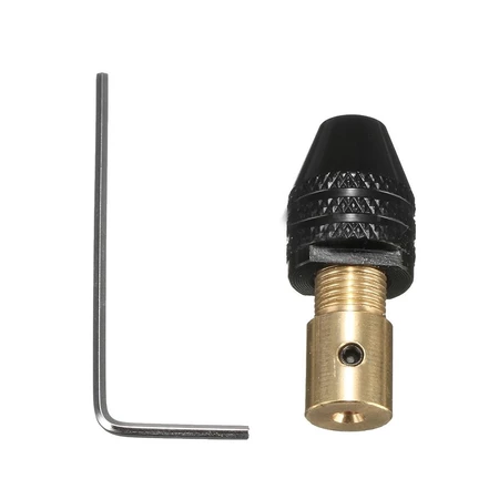 Chuck Kepala Bor Mini Die Grinder Tuner Hex Adaptor 0.3-3.5mm XZANTE