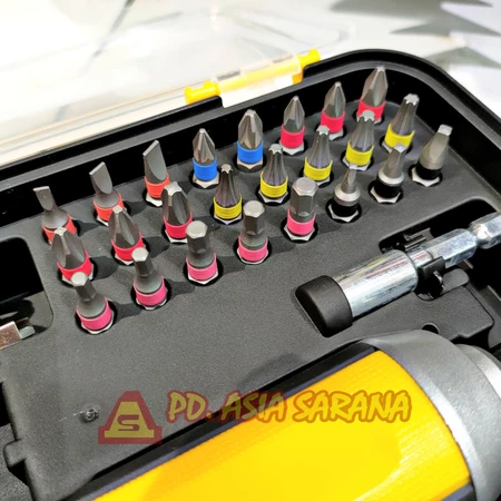 Mesin Bor Cordless Screwdriver 4v Set KRISBOW / Obeng Listrik Mini