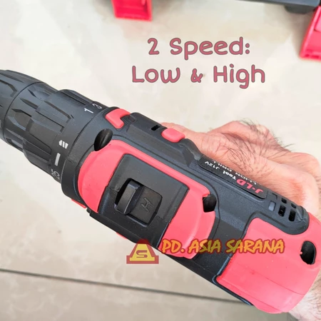 Cordless Drill 12v Set J12V JLD 29pcs Mesin Bor Baterai Tangan Cas