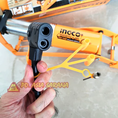 Pompa Angin Injak Kaki Ban Sepeda Motor Mobil INGCO MPP5511 Foot Pump