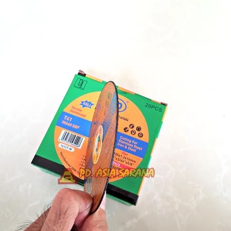 Mata Cutting Gerinda Potong Besi WD 4" ORI / Batu Gurinda 4 Inch