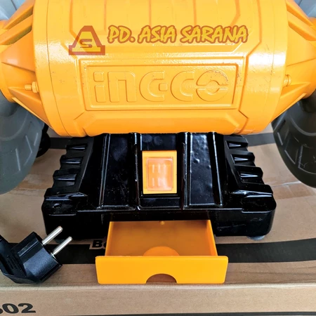 Bench Grinder 8" INGCO BG83502 Listrik Mesin Gerinda Duduk 8 Inch Asah